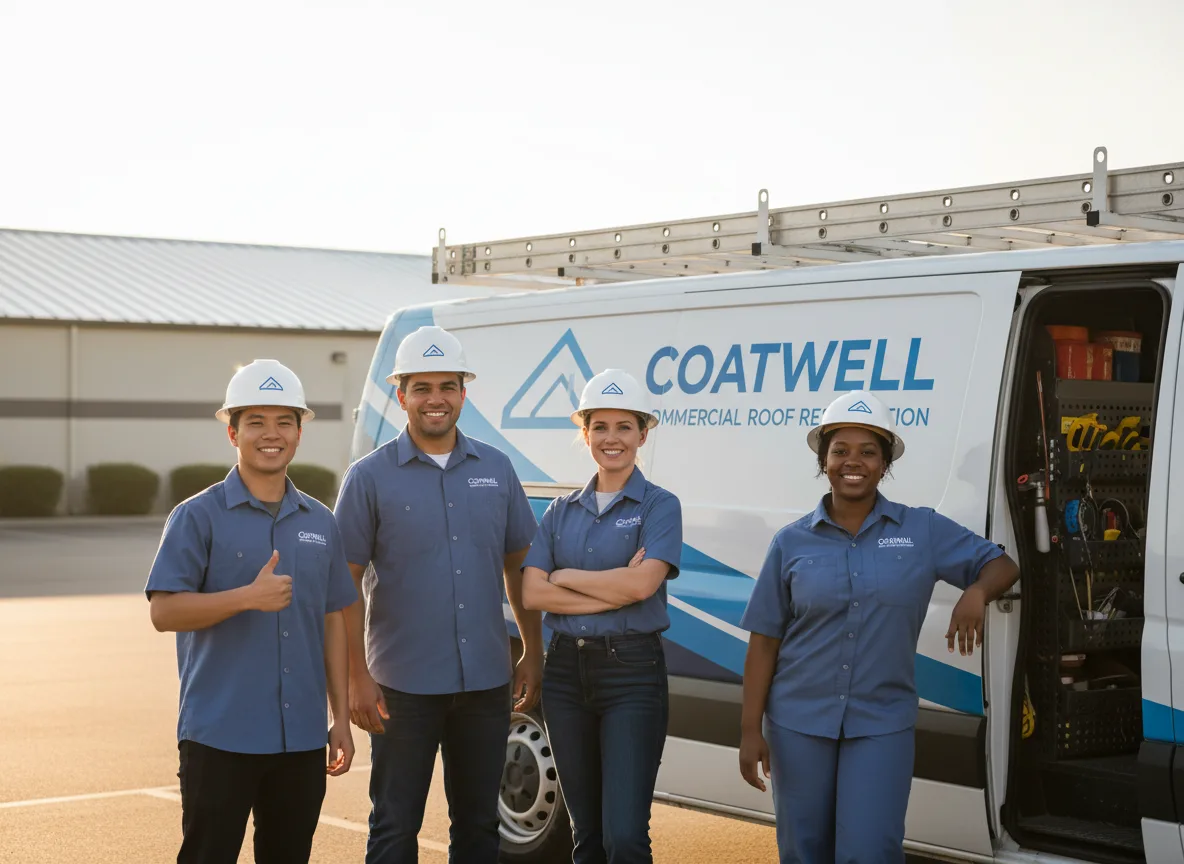 Commercial roof coating company in Niagara, WI